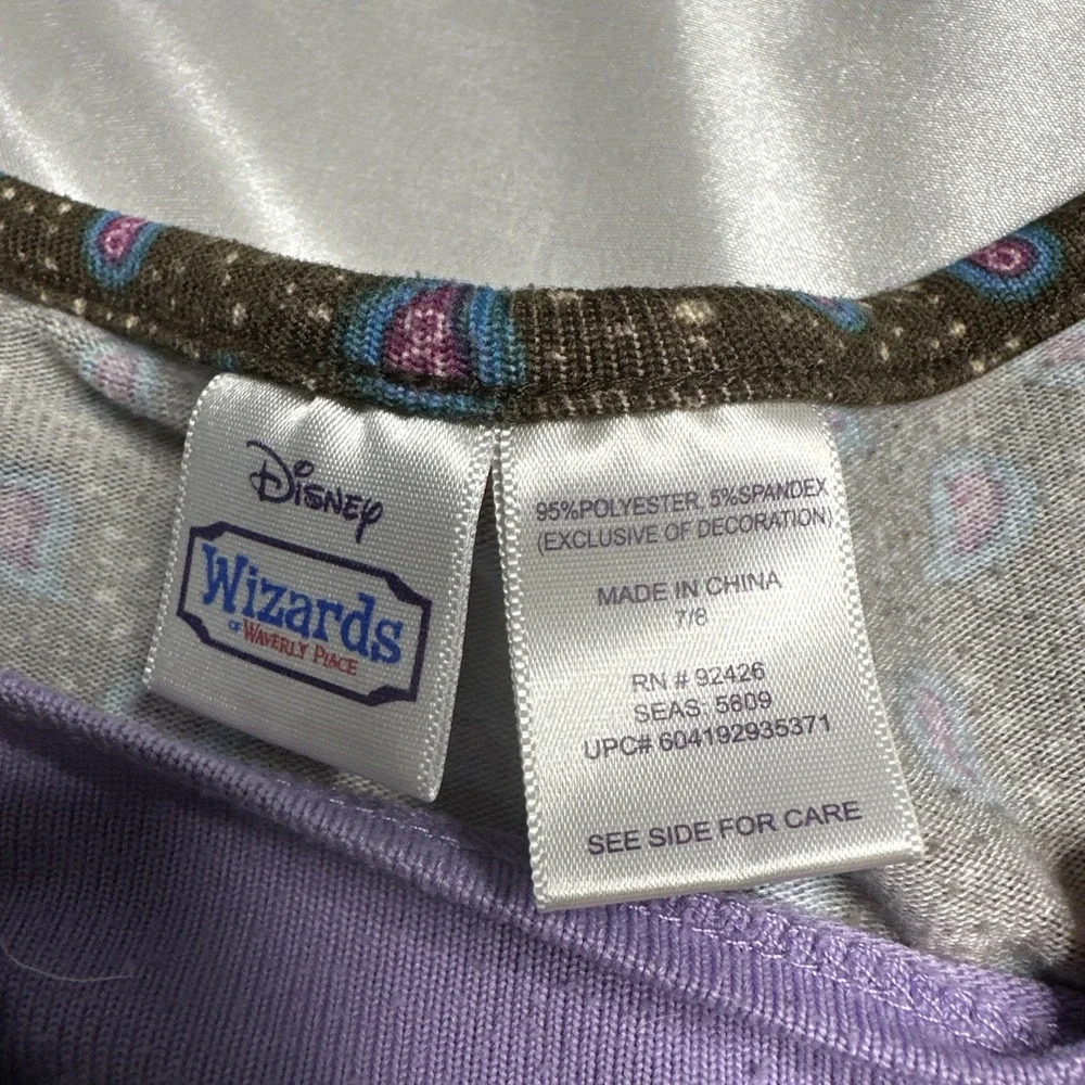Disney Girls Dress Size 7/8 Wizards‎ of Waverly Place Paisley